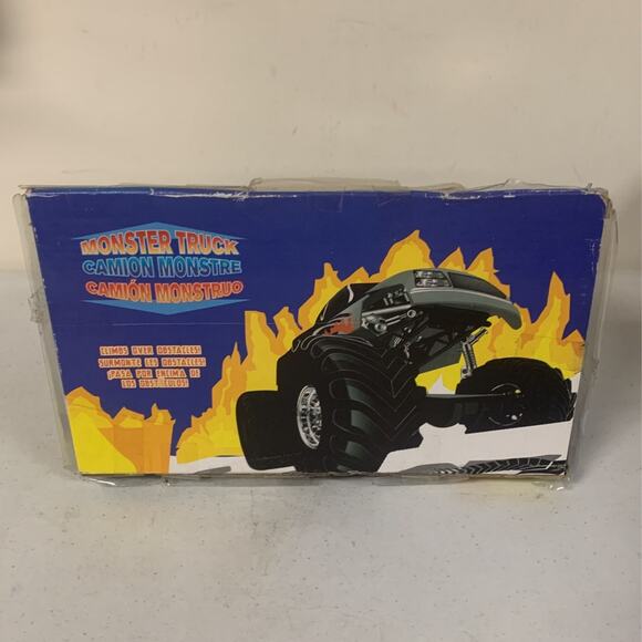 Monster Truck Blue Jeep With Forward Push Motion - Picture 5 of 5